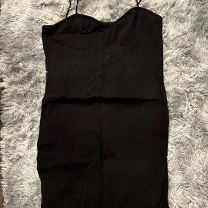 SHEIN Black Mini Dress